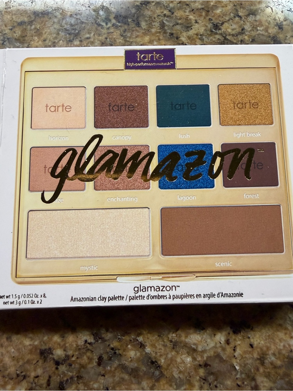 Tarte Glamazon clay eyeshadow Palette **NEW**